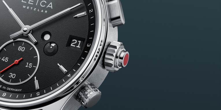 You could buy a Leica camera (or two) for the price of these new Leica watches