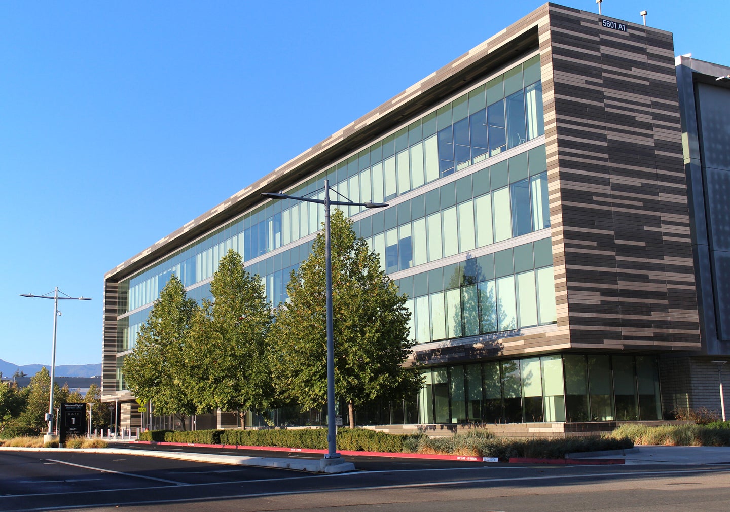 The Western Digital headquarters in San Jose, California.