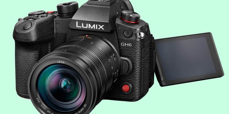 New gear: The Panasonic GH6 shoots unlimited 4K thanks to a built-in cooling system