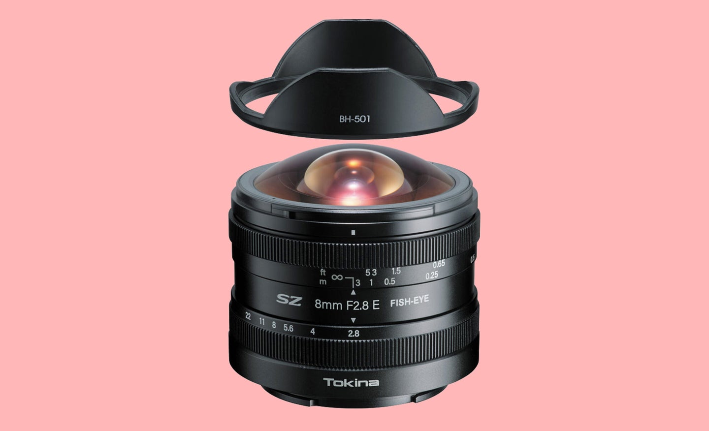 The new Tokina SZ 8mm f/2.8 fisheye lens.
