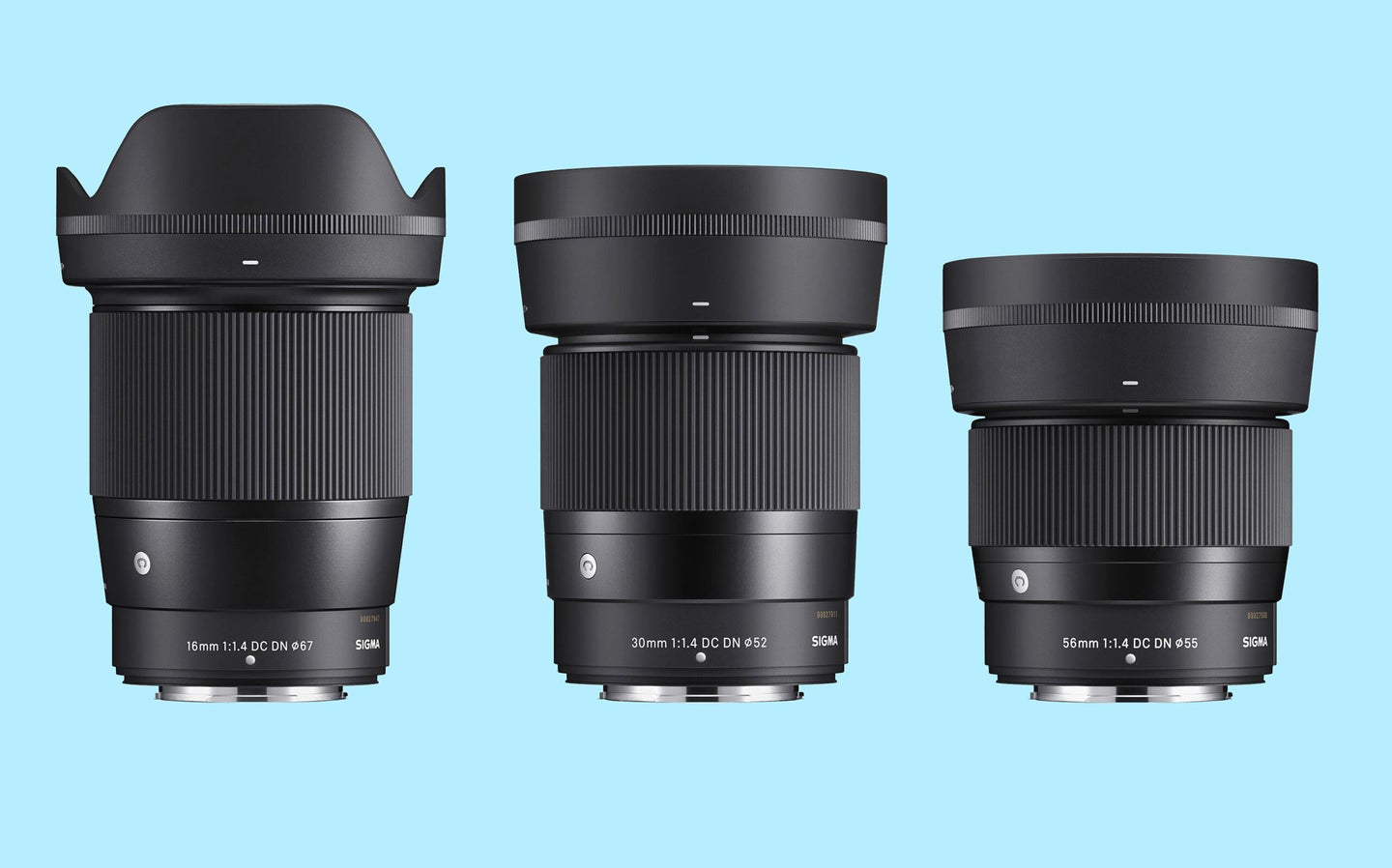 Sigma is bringing its trio of fast Contemporary series primes to X-mount.