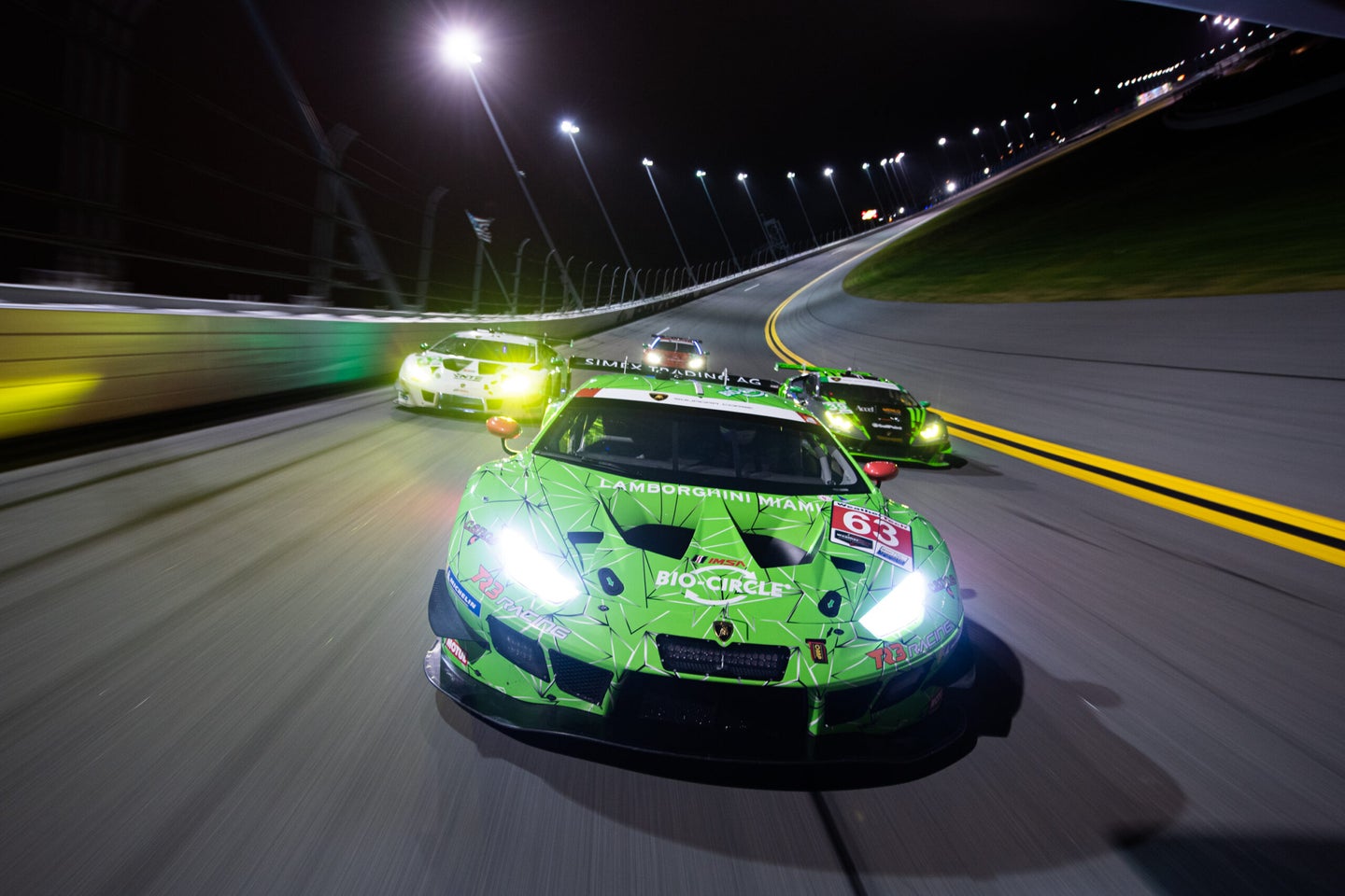 A photo by Jamey Price from the 2022 Rolex 24 at Daytona, a 24-hour race held at Daytona International Speedway.