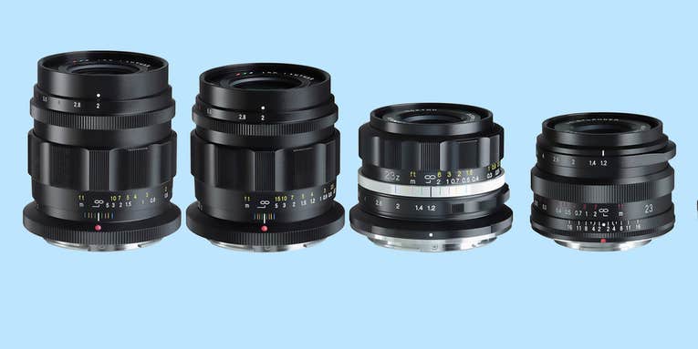 New gear: Cosina announces a trio of primes for Nikon Z-mount, one for Fujifilm X-mount