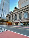 Grand Central Terminal and 42nd Street, looking west. May 9, 2020, 6:31 am.