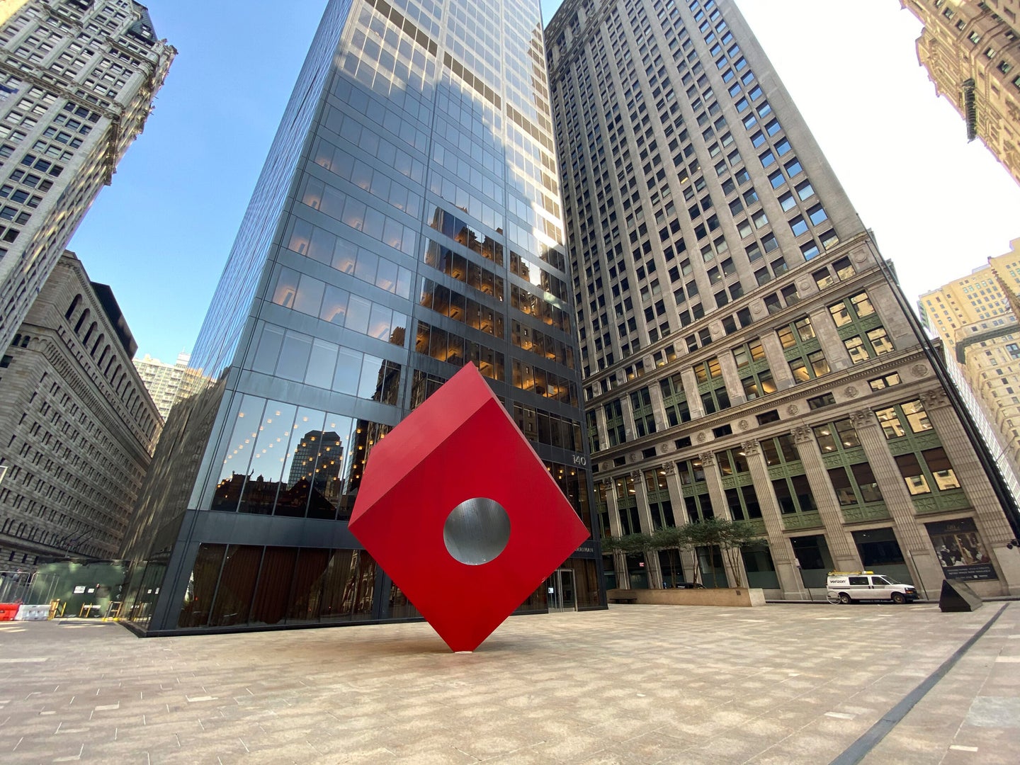 One Liberty Plaza and Isamu Noguchi Sculpture. May 14, 2020, 4:43 pm.