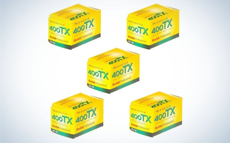 Kodak Tri-X 400TX is the best 35mm black and white film.