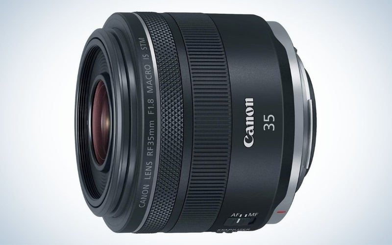 Canon RF35mm F1.8 IS Macro STM Lens are the best 35mm for Canon mirrorless.