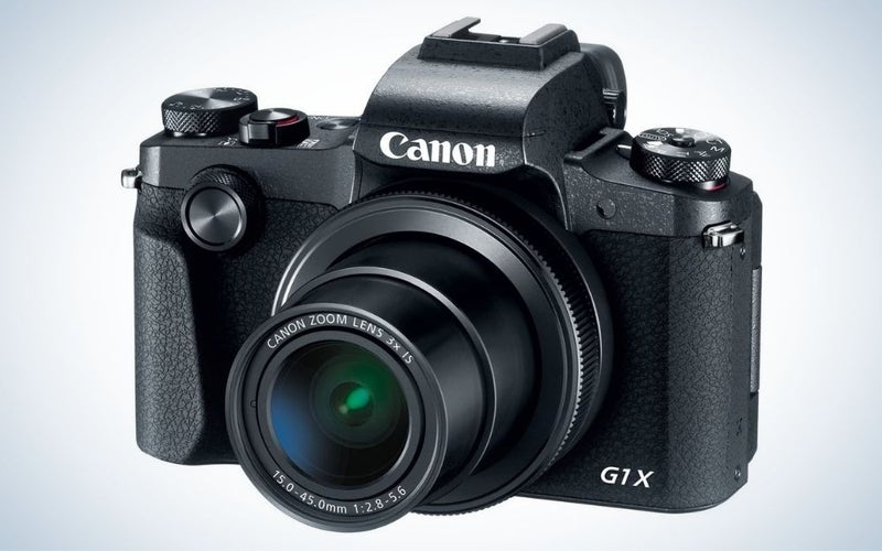 Canon G1X Mark III is the best compact low light camera.