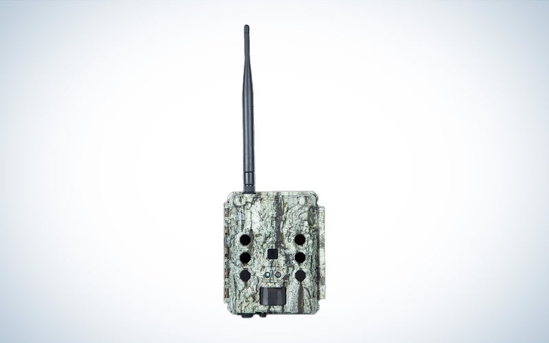 The Bushnell Cellucore 30 cellular trail camera against a white background