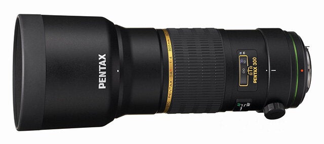 A standard Pentax 300mm f/4 ED lens.