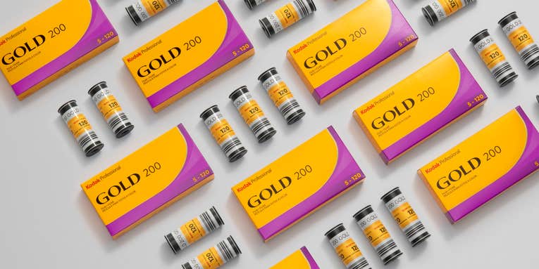 Kodak Gold 200 film is coming to 120 medium format
