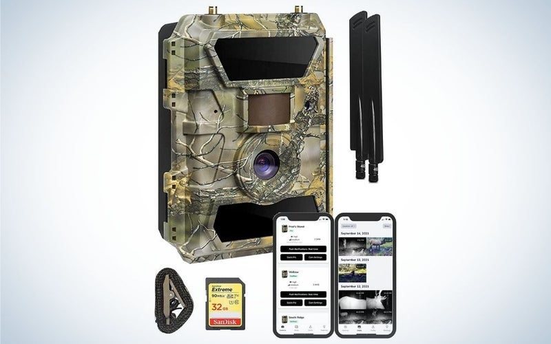 Yellowstone.ai 4G LTE is the best cellular trail camera for wet conditions.