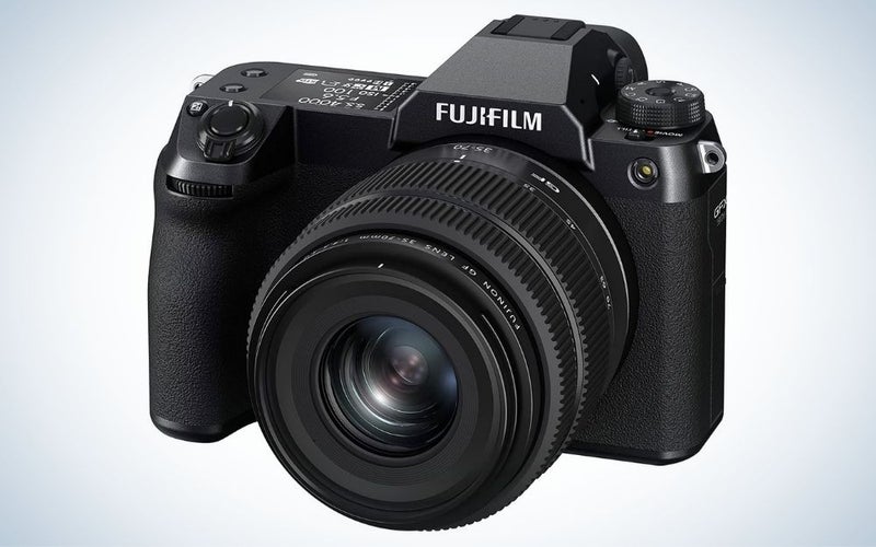 Fujifilm GFX 50S II is the best Fujifilm camera choice for wedding photography.