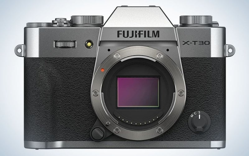 Fujifilm X-T30 II is the best budget pick Fujifilm camera for wedding photography.