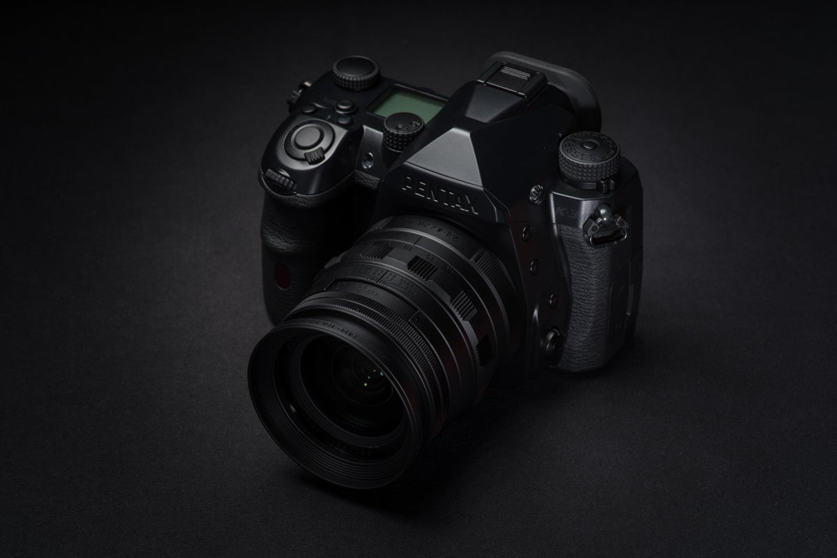 The Pentax K-3 Mark III Jet Black edition