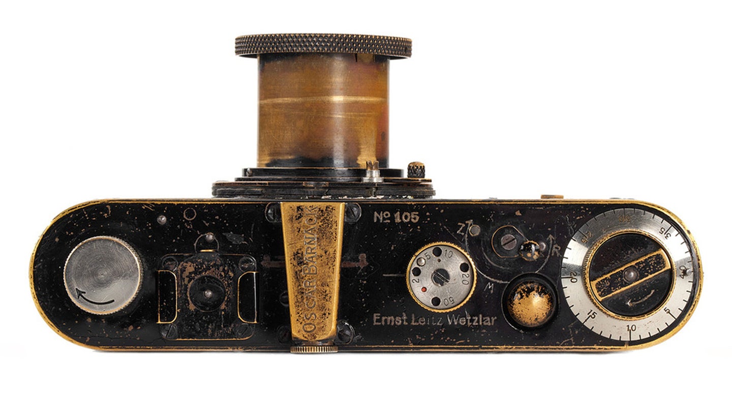 The Leica 0-series no. 105 ‘Oskar Barnack.'