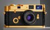 Gold-plated Leica MP.