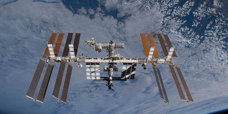 Photographer captures a ‘once-in-a-lifetime image’ of astronauts spacewalking outside the ISS
