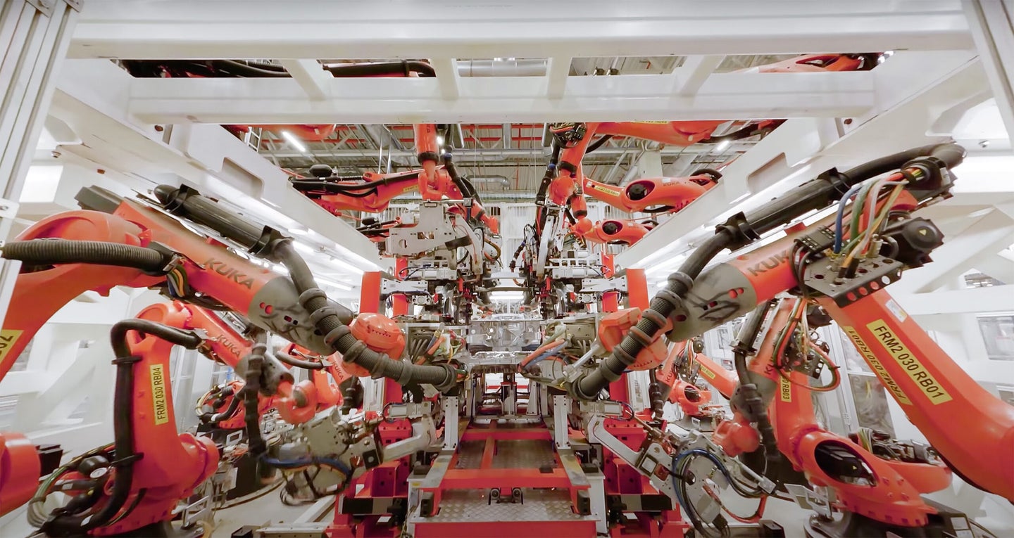 A look inside Tesla's new Berlin factory.