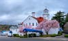 The right place and time for cherry blossom spotting.