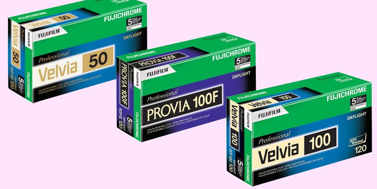 Hot on the heels of a massive price hike, Fujifilm announces a shortage of 120 slide film