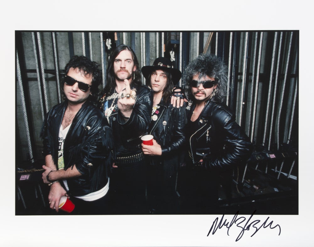 Neil Zlozower photo of Motorhead rock and roll band