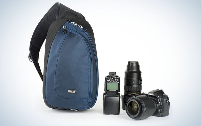 Think Tank Turnstyle 20 is the best camera sling bag for DSLRs.