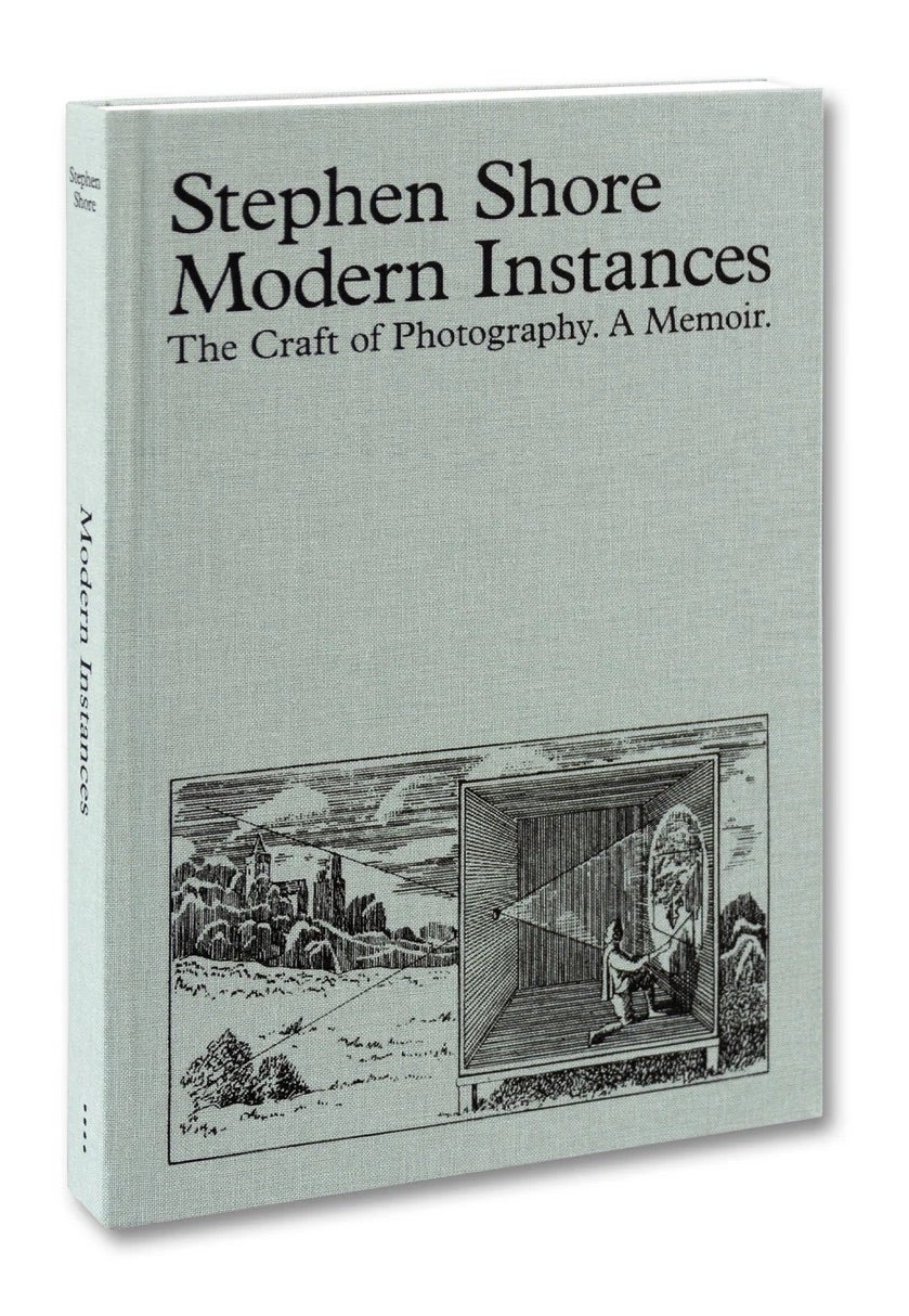 The cover of Stephen Shore's "Modern Instances: The Craft of Photography."