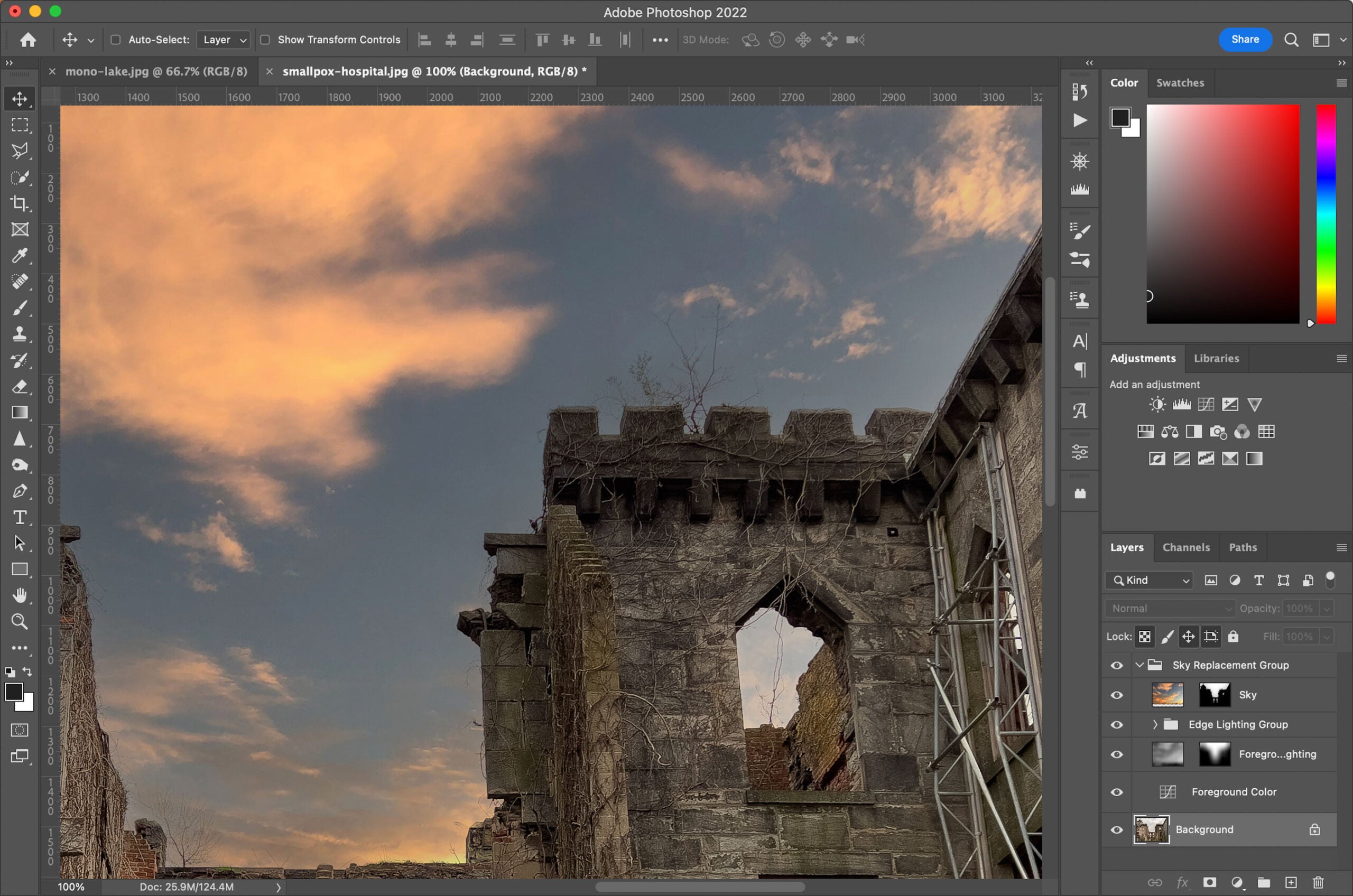 sky replacement photoshop tutorial