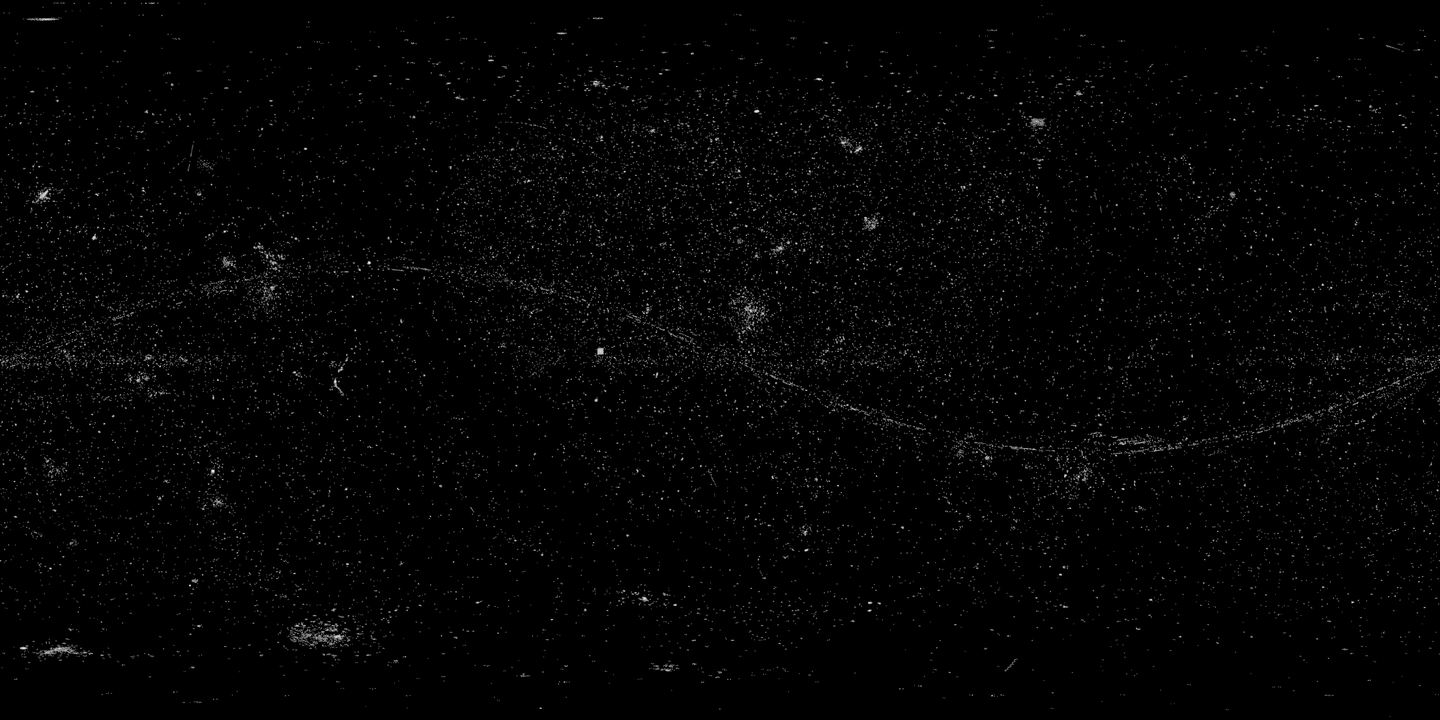 composite image of all of Hubble's observations