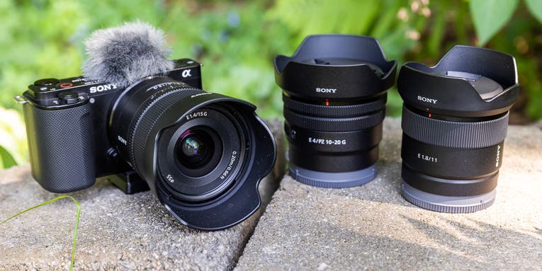 Hands on: Sony’s new super-compact, APS-C wide-angle lenses