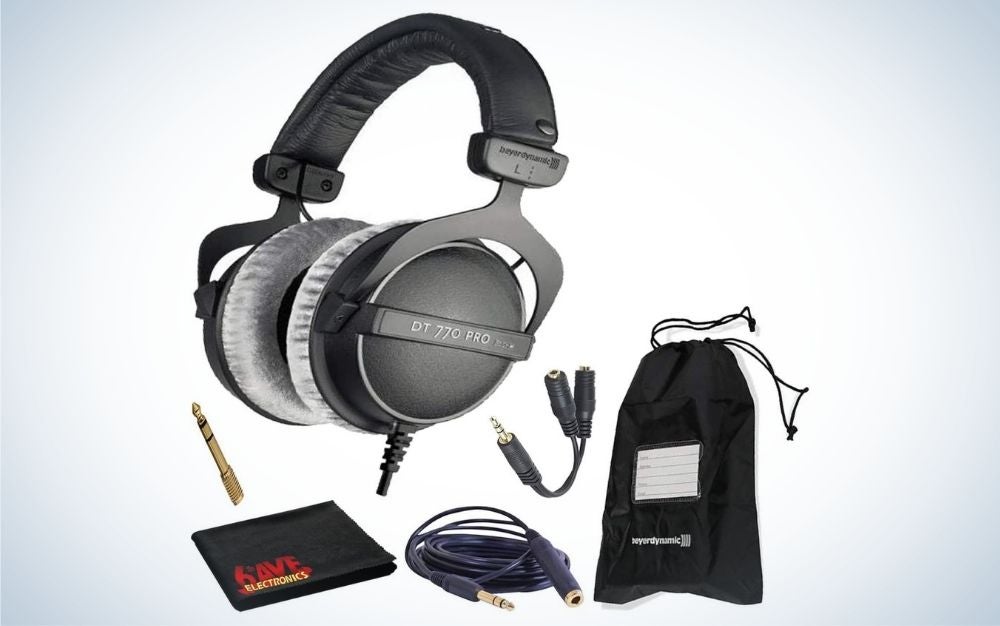 Beyerdynamic DT 770 PRO are most comfortable headphones for video editing.