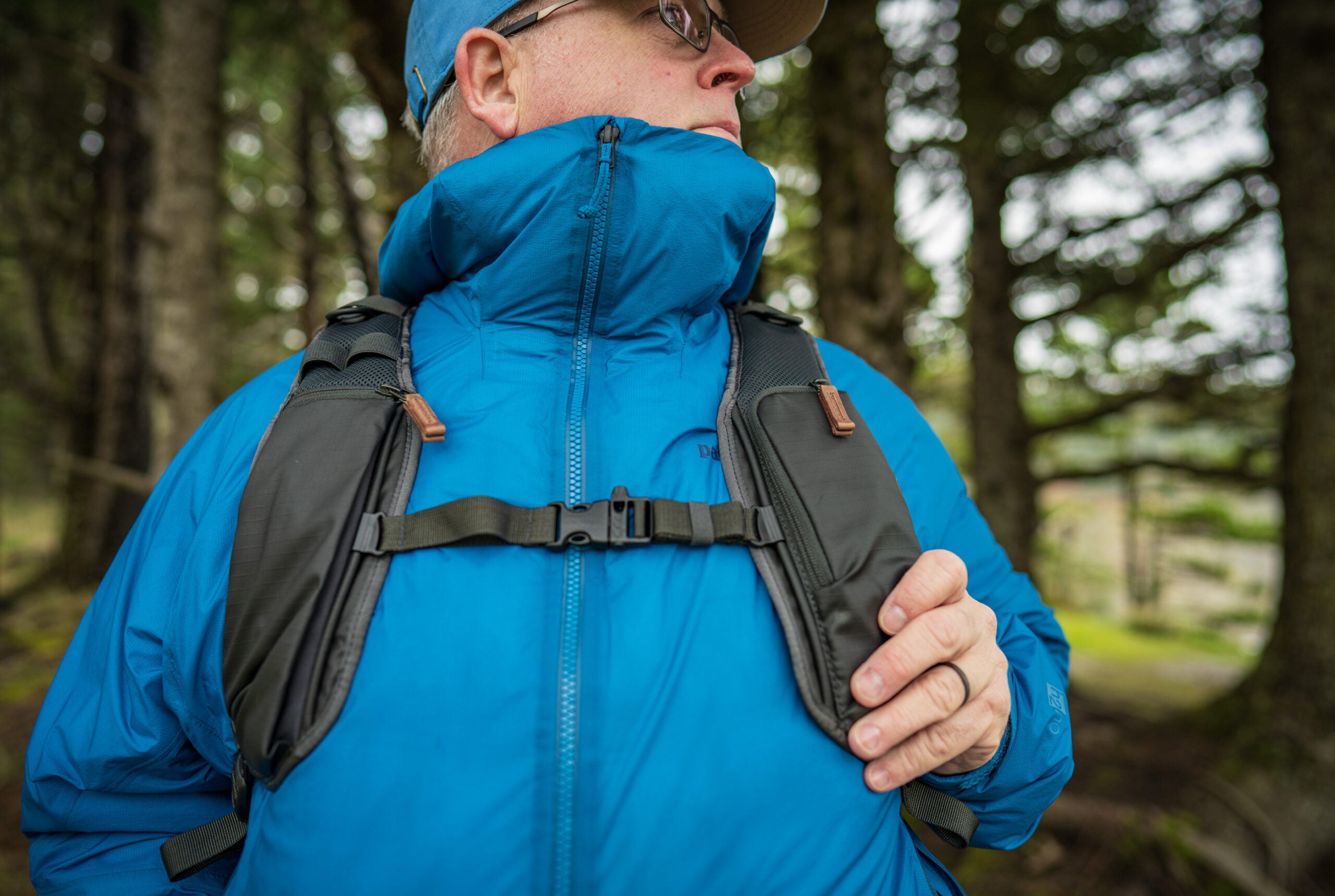 The chest harness on the new Shimoda Design Explore V2 backpacks.