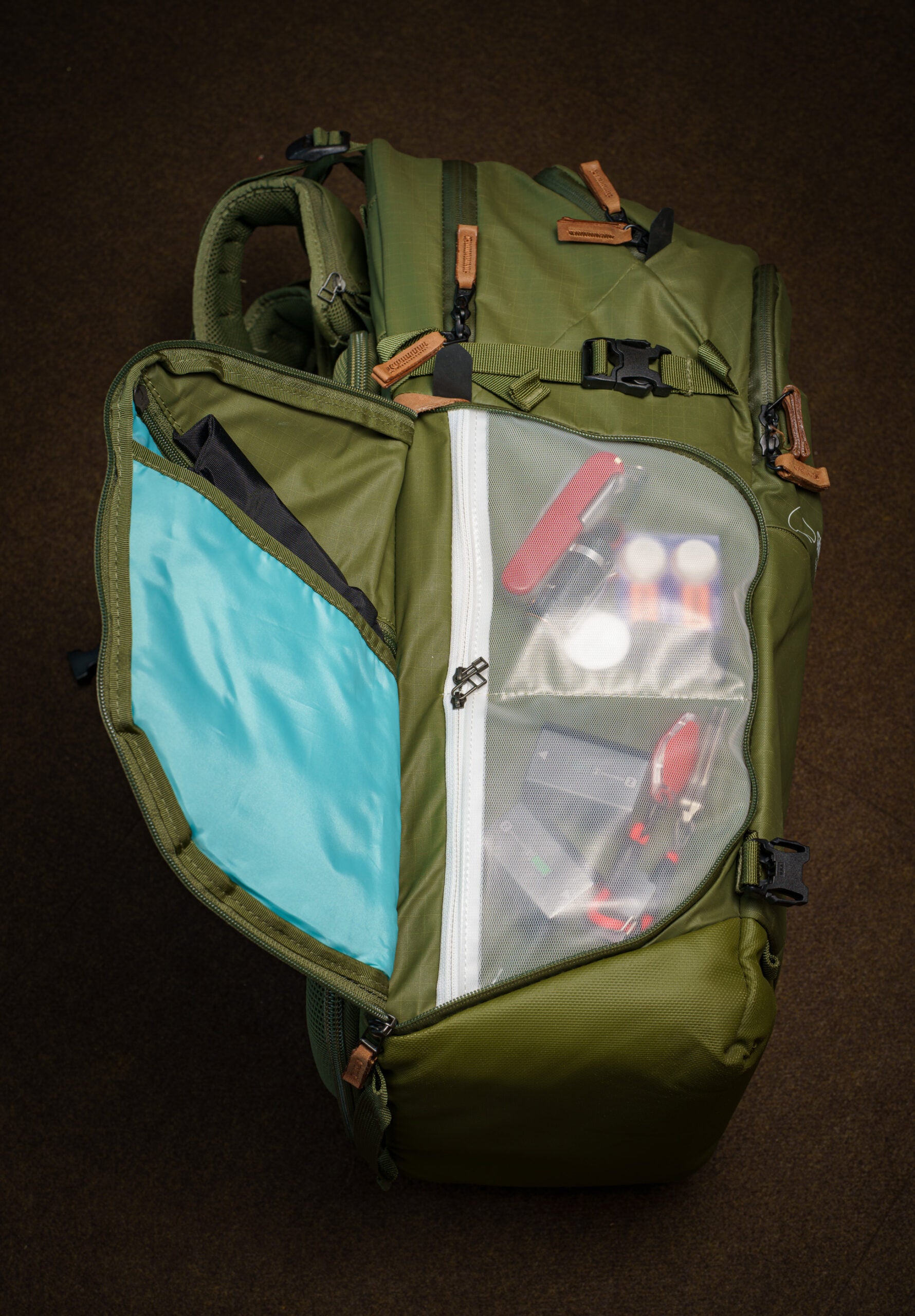 Side pocket on the new Shimoda Design Explore V2 backpacks.