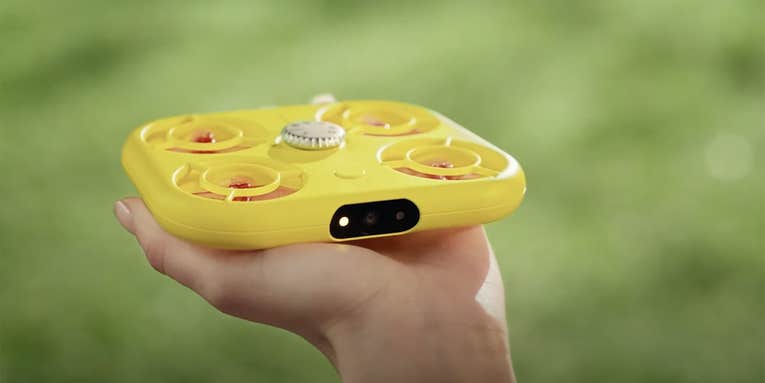 Pixy is a tiny, $230 selfie drone built for Snapchat