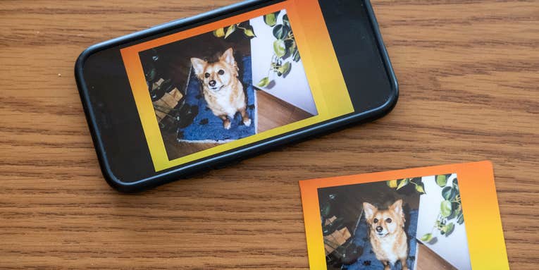 How to digitize an instant photo in three easy steps