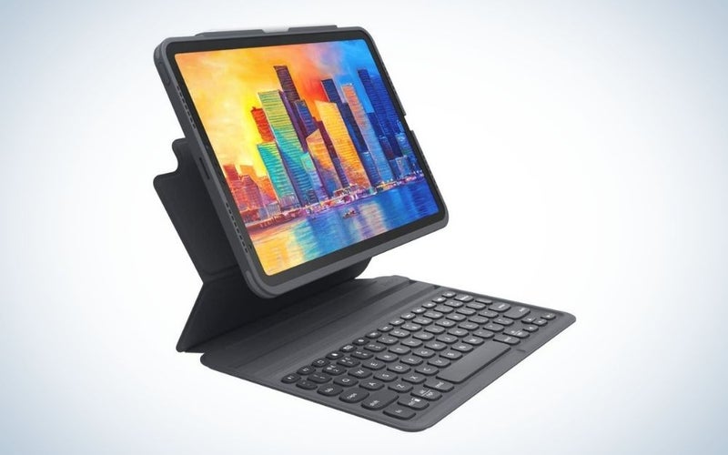 Zagg Pro Keys is the best overall iPad air case.