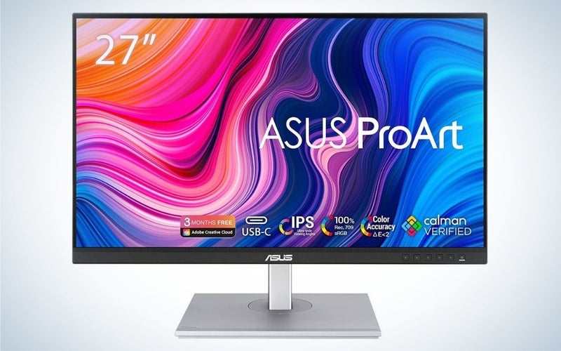 ASUS ProArt Display is the best 27-inch vertical monitor.