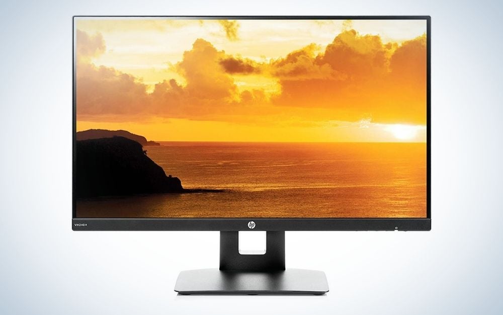 HP VH240a 23.8-Inch monitor is the best budget vertical monitor.
