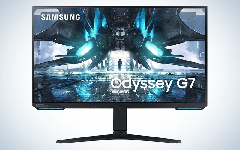 Samsung Odyssey G70A 28-inch is the best vertical gaming monitor.