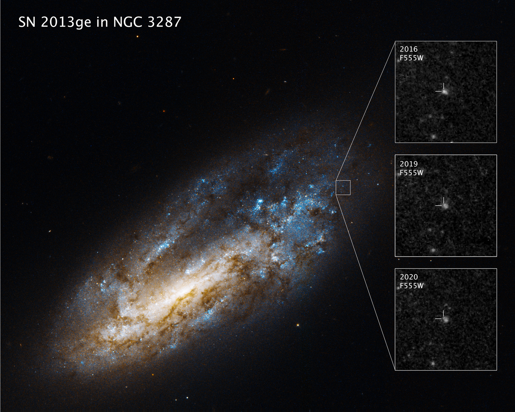 hubble image supernova