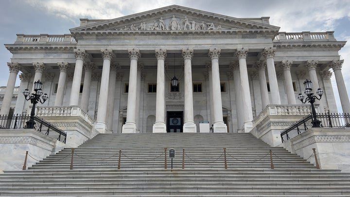 The US Capitol building.