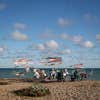 Drinks on the shore, Ferring, Sussex.