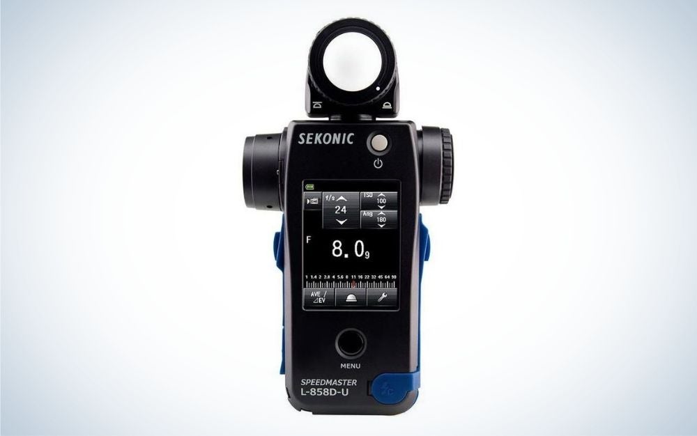 Sekonic Speedmaster L-858D-U is the best light meter overall.