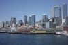 Seattle skyline from the water.