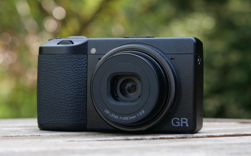 Ricoh GR IIIx front.