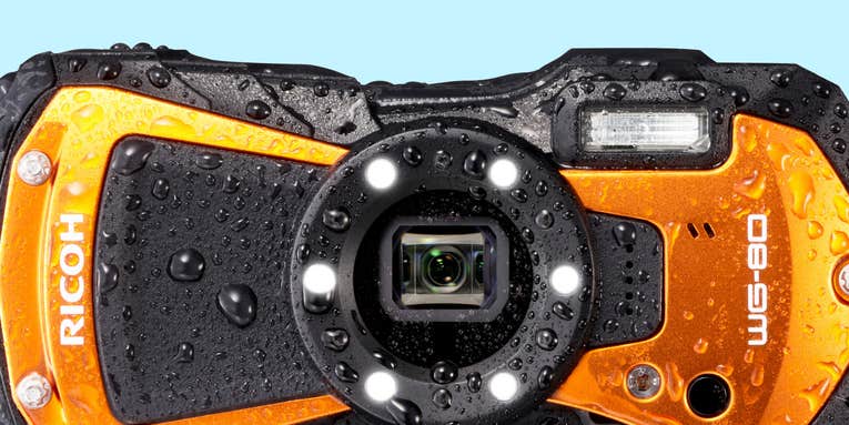 The rugged Ricoh WG-80 is a light upgrade for fans of up-close shooting