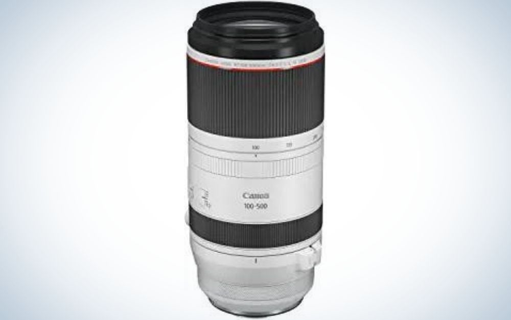 Canon RF 100-500 f/4.5-7.1L IS are the best telephoto lenses for Canon.