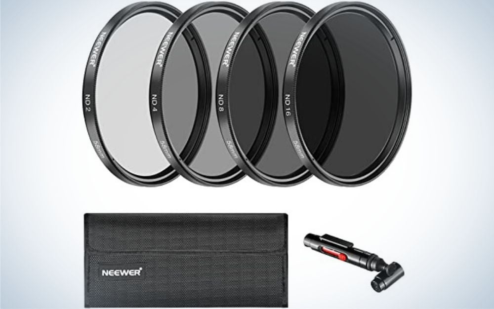 Neewer Filter Kit is the best ND filter.