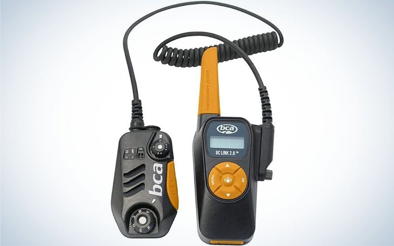 Backcountry Access BC Link 2.0 are the best walkie talkies.